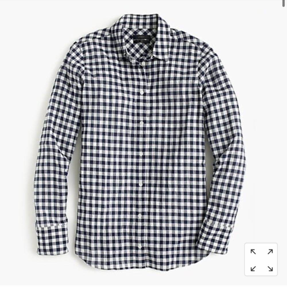 J. Crew Classic Boy Fit Button-Down